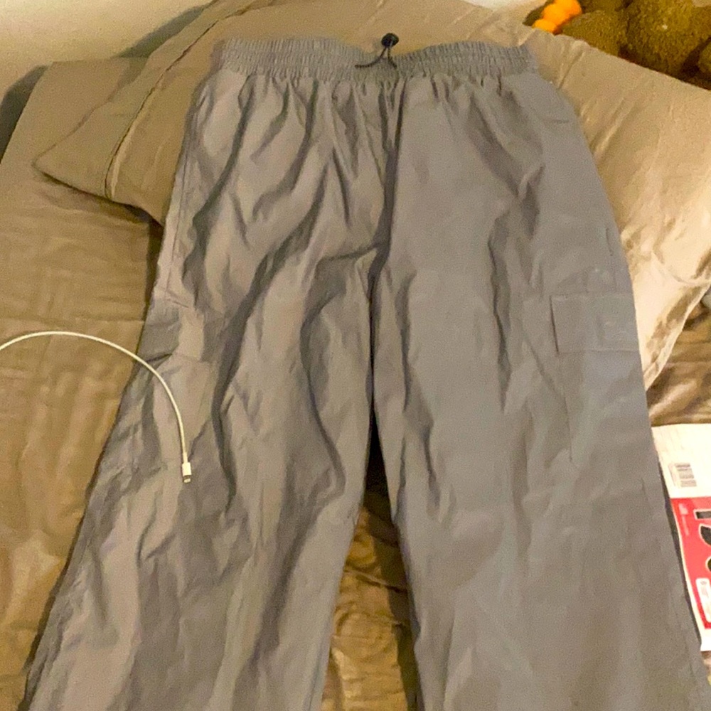 Forever 21 Medium silver Crome pants